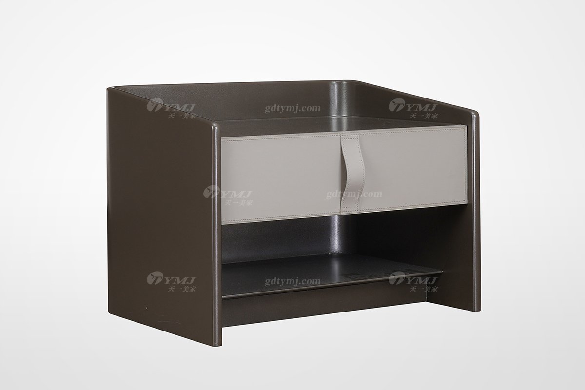 高端輕奢風(fēng)格家具別墅豪宅家具品牌臥室時(shí)尚床頭柜3026-103床頭柜1